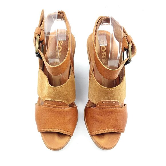 Sorel Women's Joanie Slingback Wedge Sandal - Size 7.5 - Picture 3 of 8